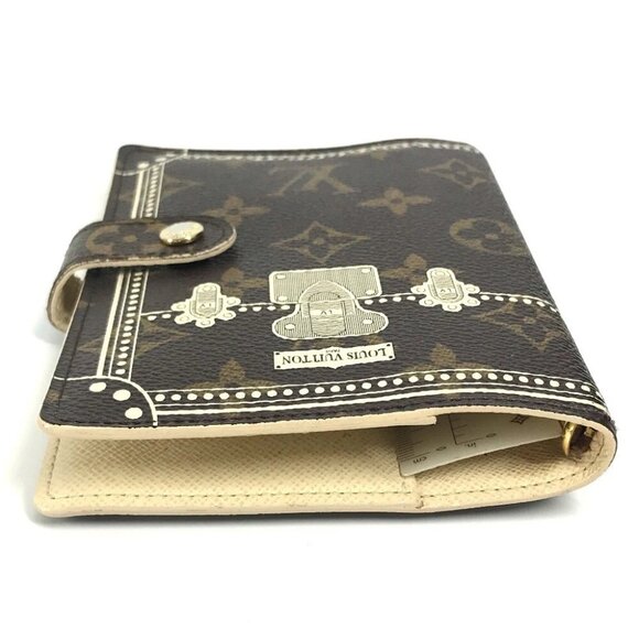 LOUIS VUITTON Monogram AgendaPM Malvoir System stationery Notebook cover - Picture 3 of 16